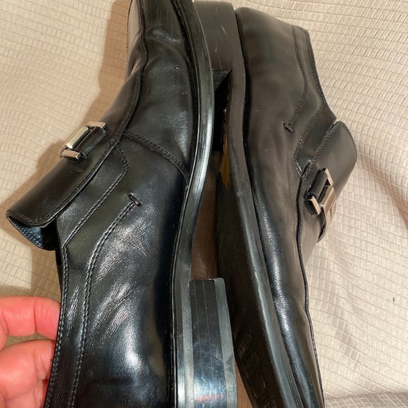 Pierre Cardin men black shoes size 8.5 main image 10